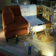 استاد کار رنگ کاری نجاری و کلافسازی و کابینت وکارگر ساده