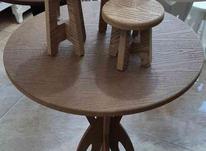 ست 4 تیکه میز خاطره + شلف چوبی در شیپور-عکس کوچک