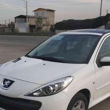 پژو 207i (پانوراما دنده ای) 1404 سفید