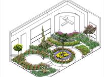 طراحی و اجرای فضای سبز منازل ،باغ ،ویلا و بام سبز در شیپور-عکس کوچک