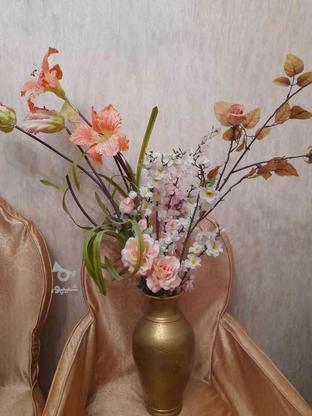 گلدان به همراه گل در گروه خرید و فروش لوازم خانگی در آذربایجان شرقی در شیپور-عکس1