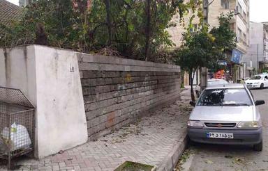 زمین تجاری مسکونی دو نبش خ رستمیان 350 متری