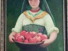 تابلو نقاشی رنگ روغن یکی از بهترینای مازندران و ایران در شیپور