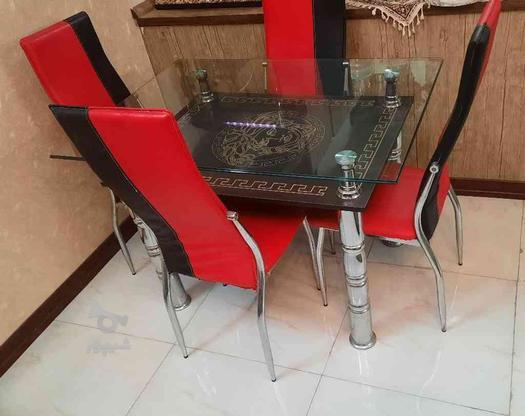 میز وصندلی نهارخوری 4نفره در گروه خرید و فروش لوازم خانگی در اصفهان در شیپور-عکس1
