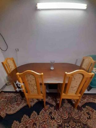 میز ناهار خوری با 4 صندلی در گروه خرید و فروش لوازم خانگی در مازندران در شیپور-عکس1