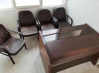 میز مدیریتی چرمی با 4 تا صندلی در شیپور-عکس کوچک