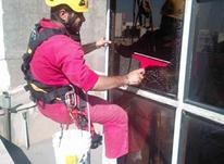 کار در ارتفاع (با طناب) در شیپور-عکس کوچک