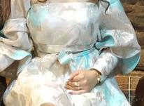 لباس مجلسی عروسکی ژاکارد فری سایز در شیپور-عکس کوچک