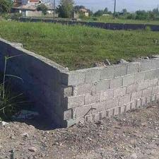 432 متر زمین دیوار شده در مبارک آباد لولمان رشت