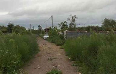 فروش زمین دو کله 3100 متری در تپه