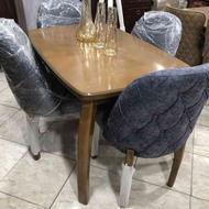 میزناهارخوری چهارنفره تمام چوب روس