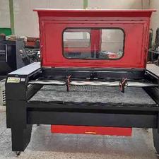 دستگاه برش لیزر دو هد co2