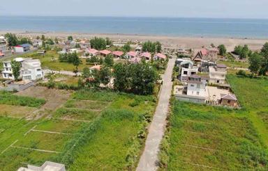 فروش زمین ساحلی مسکونی 230 متری درساحل چاف