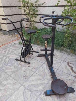 مسگری دوکاره بلبرینگی وزن سنکین و ووچرخه ثابت در گروه خرید و فروش ورزش فرهنگ فراغت در تهران در شیپور-عکس1