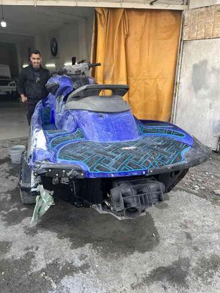 احیای رنگ وسرامیک تعمیر شکستگی جت اسکی قایق موتور در گروه خرید و فروش خدمات و کسب و کار در مازندران در شیپور-عکس1