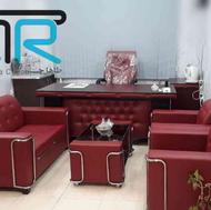 میز ریاستی مشاوراملاک دفترکار مطب غزال نیمه وکیوم الدار MDF