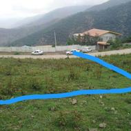 زمین مسکونی 254 متر زیرآب جاده ازاد مهر روستای تیلم