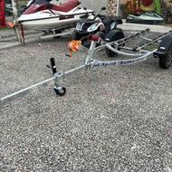 یدک کش گالوانیزه جت اسکی و قایق و موتور چهار چرخ