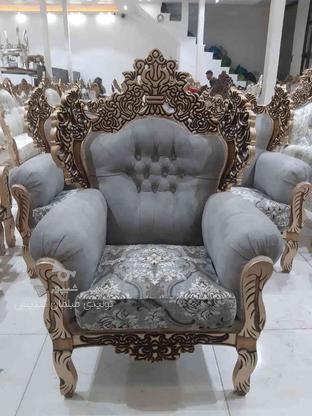 مبل سلطنتی تاج دار باارسال رایگان در گروه خرید و فروش لوازم خانگی در قزوین در شیپور-عکس1