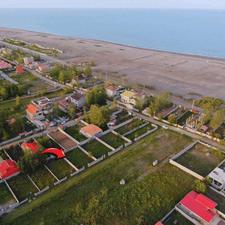 زمین ساحلی آماده ساخت باویوابدی دریا انشعابات نصب235متر