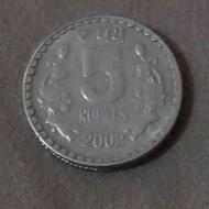 سکه هند سال 2002