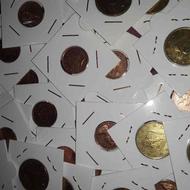 125 عدد سکه های مختلف خارجی