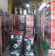 بخاری فن دار ایستاده صنعتی