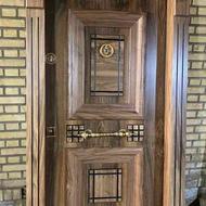 درب ضد سرقت آبنوس درب ضدسرقت قاب برجسته درب ورودی
