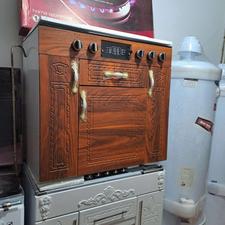 اجاق گاز 5 شعله طرح فر با گارانتی معتبر شیشه 8 میل