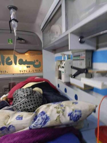 آمبولانس انتقال بیمار به بوکان و شهرهای اطراف
