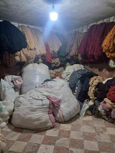 فروش مصالح فرش دستباف زیرقیمت بازاربه علت تغییرشغل