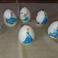 تخم مرغ سفالی هفت سین تزیین شده در طرحهای متنوع و زیبا