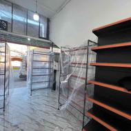 قفسه رگال دار استند رومیزی قفسه فلزی قفسه فروشگاهی قفسه دوبل