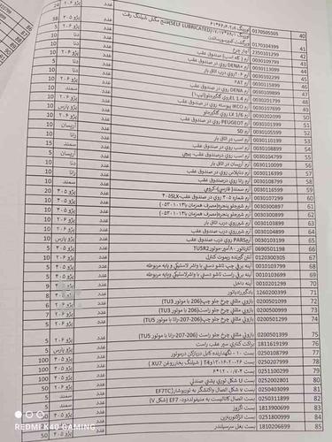 فروش لوازم ایرانخودرویی ب قیمت شرکتی