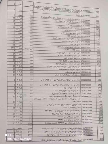 فروش لوازم ایرانخودرویی ب قیمت شرکتی