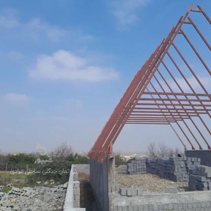 زمین 220 متری مجوز ساخت کلبه سوئیسی اقساطی در گروه خرید و فروش املاک در مازندران در شیپور-عکس1