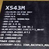 لپ تاپ asus x543 m