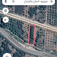 فروش زمین 292 متر در جاده دریا مرز رود
