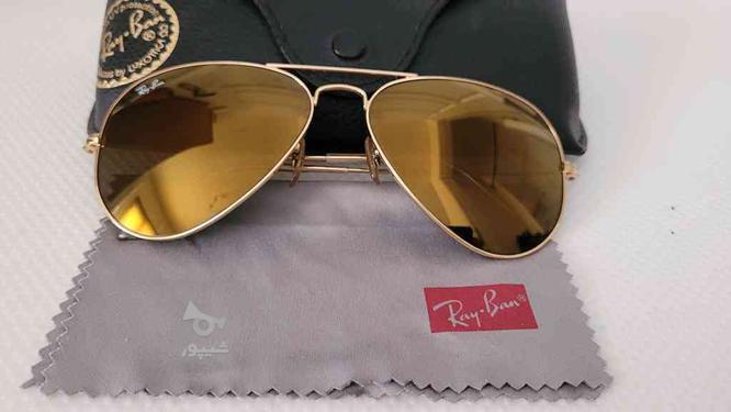عینک آفتابی Ray-Ban خلبانی کرومانس. در گروه خرید و فروش لوازم شخصی در تهران در شیپور-عکس1