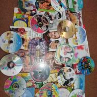تعدادی cd و dvd