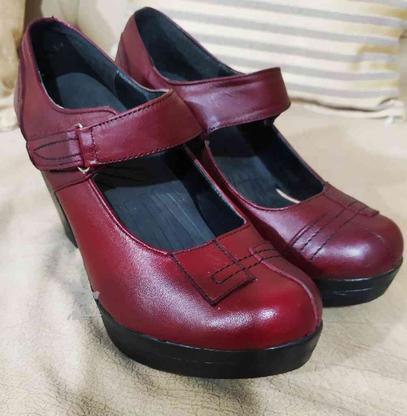 کفش چرم زنانه سایز 38 در گروه خرید و فروش لوازم شخصی در همدان در شیپور-عکس1