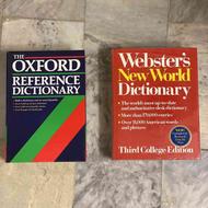 دو عدد کتاب دیکشنری Oxford و Webster’s اصل انگلیسی