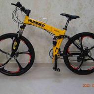 دوچرخه تنه تاشو آلومینیومی هامر HUMMER