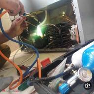 تعمیرات تخصصی انواع یخچال فریزر شارژگاز درمحل