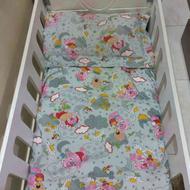 تخت گهواره ای نوزاد با تشک