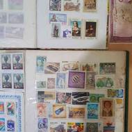 کلکسیون بیش از 3000 تمبر ایرانی و خارجی قدیمی نو و کارکرده