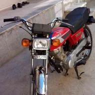 موتور سیکلت هندا 125 مدل 86 ثمین مزایده با برگه اوراق معتبر