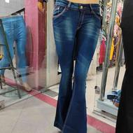 تعدادی شلوار جین سایز دخترانه بسیار جنس عالی سایز 27تا 32