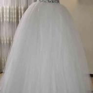 لباس عروس دامن اسکارلت