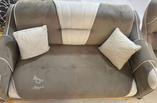 مبل 7نفر قابلیت تختخوابشو در گروه خرید و فروش لوازم خانگی در البرز در شیپور-عکس1